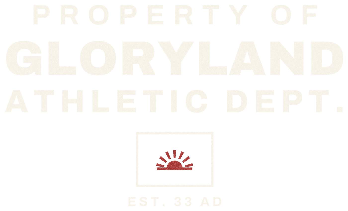 PROPERTY OF GLORYLAND ATHLETIC DEPT.