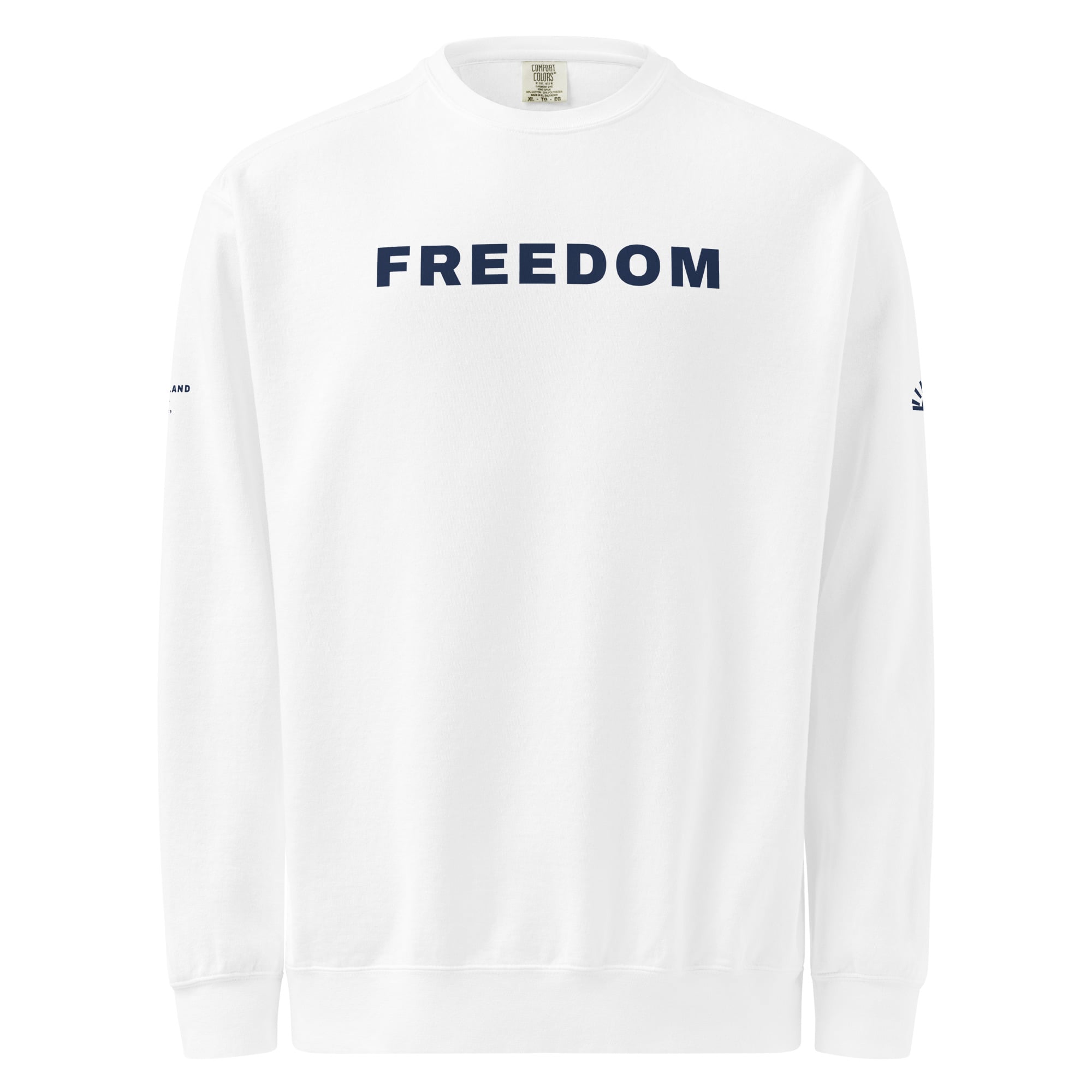 Freedom Crewneck in White