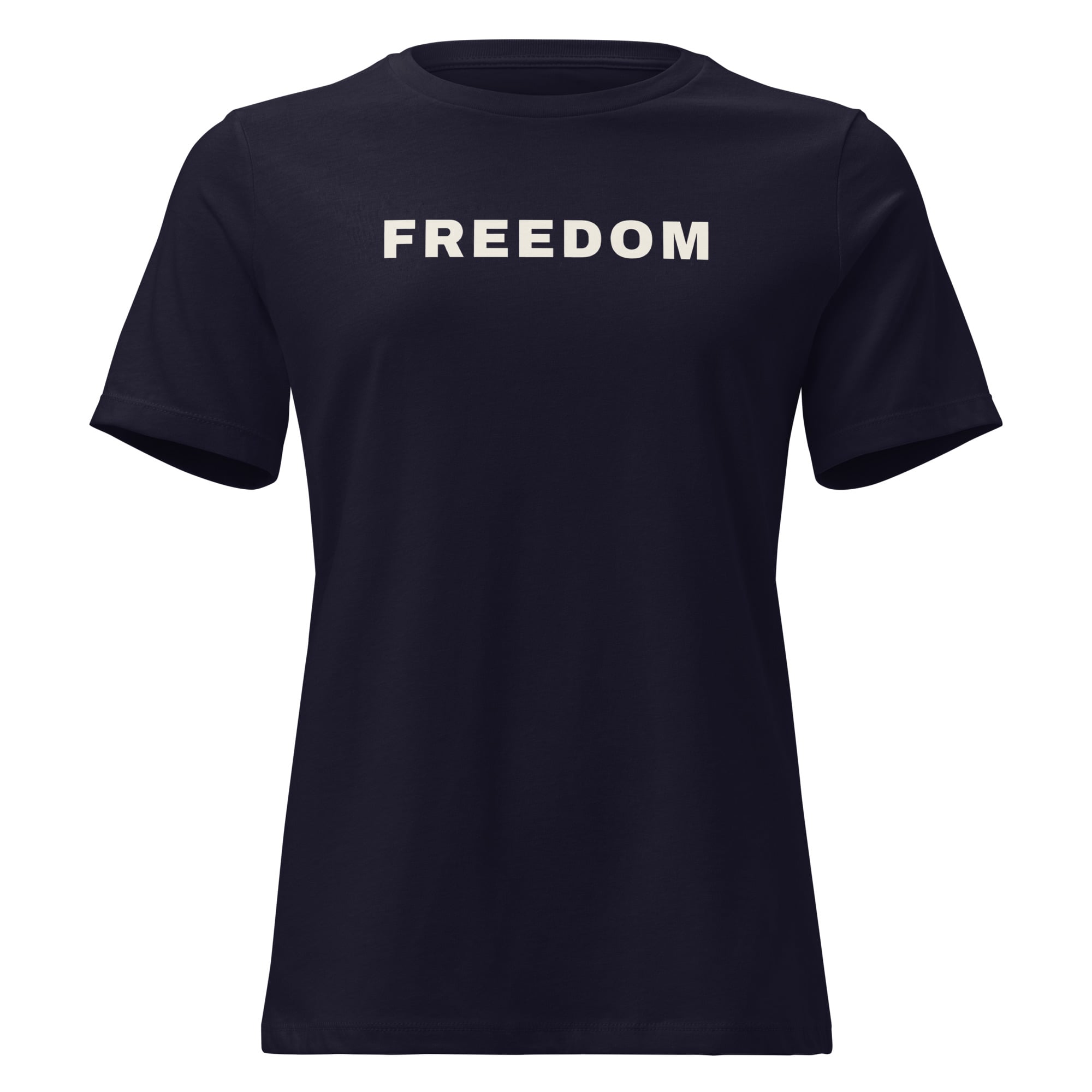 Freedom Women's Tee in Navy