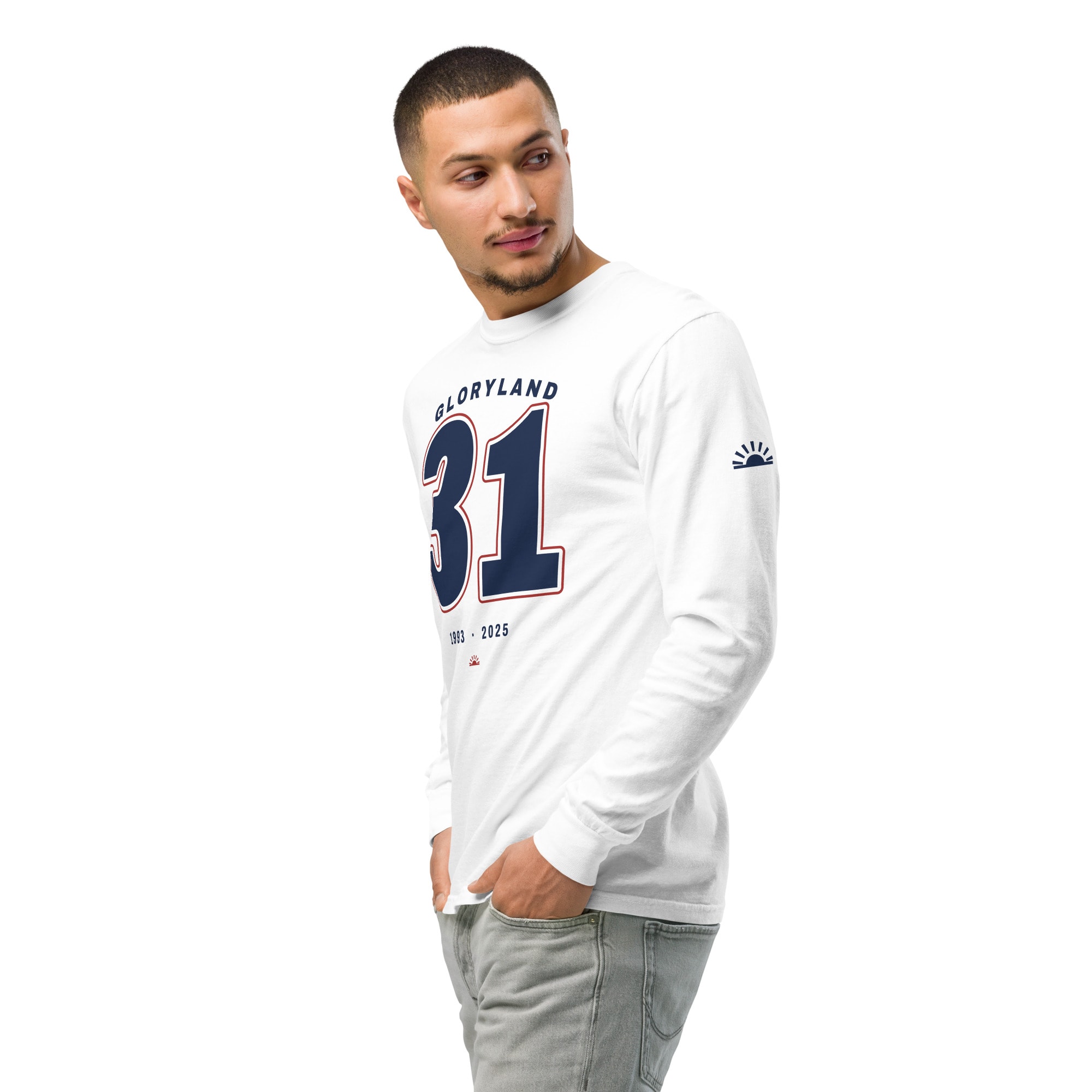Thirty-One Long Sleeve in White