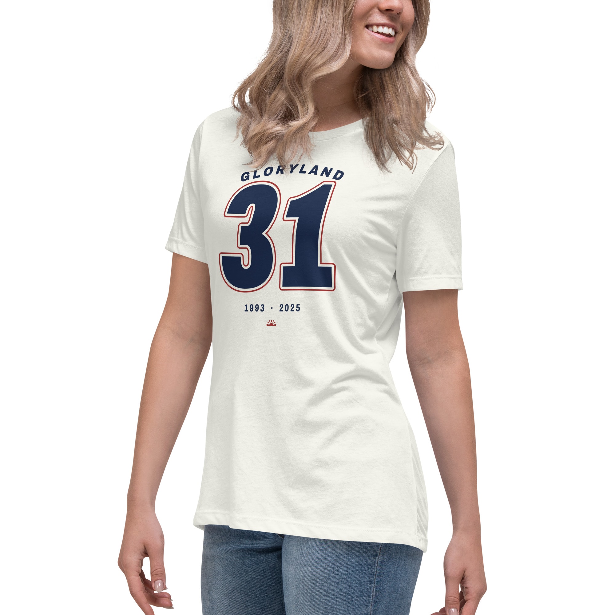 Thirty-One Women's Tee in Vintage White