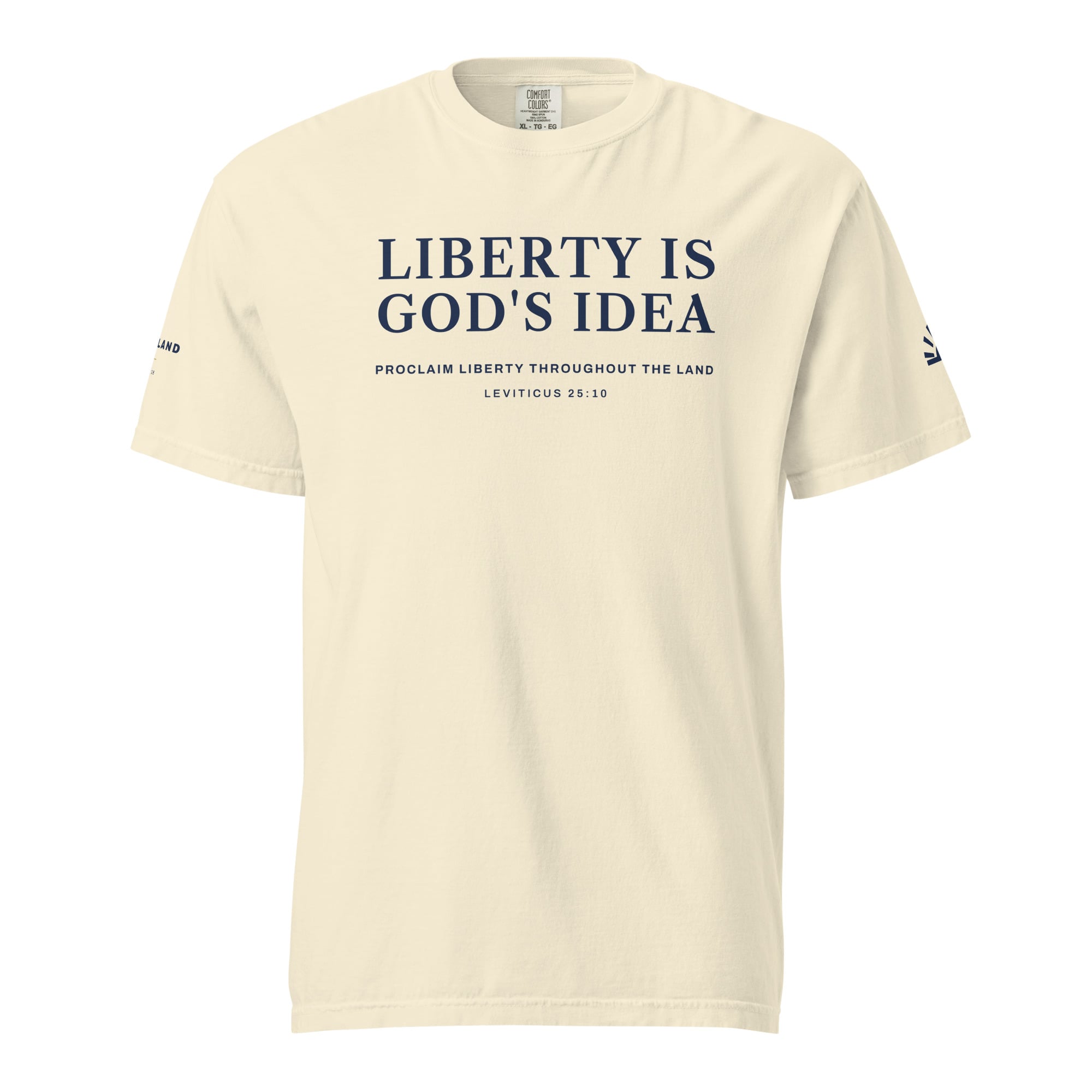 Liberty Is God's Idea Men's Tee in Ivory