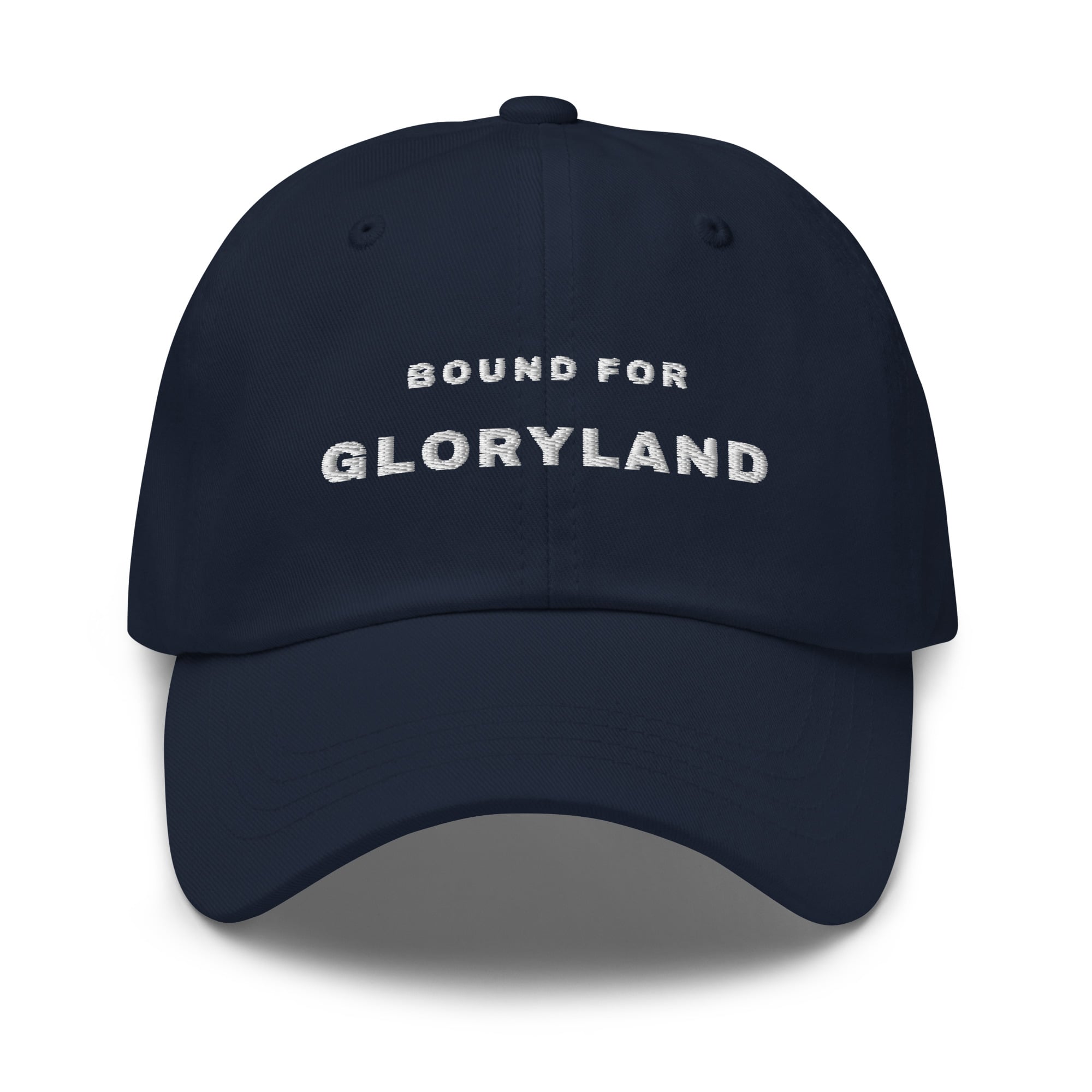 Bound for Gloryland Dad Hat in Navy