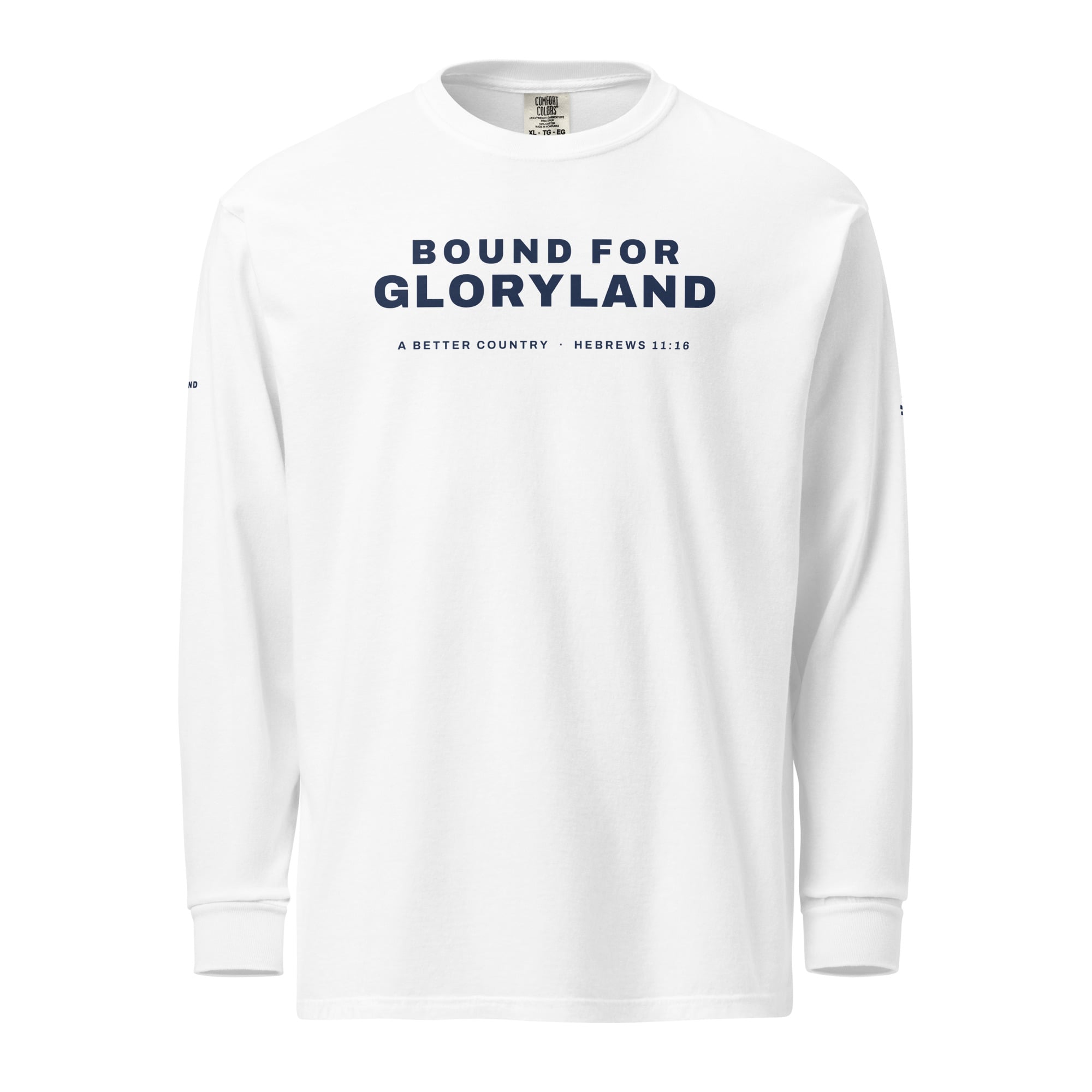 Bound for Gloryland Long Sleeve in White