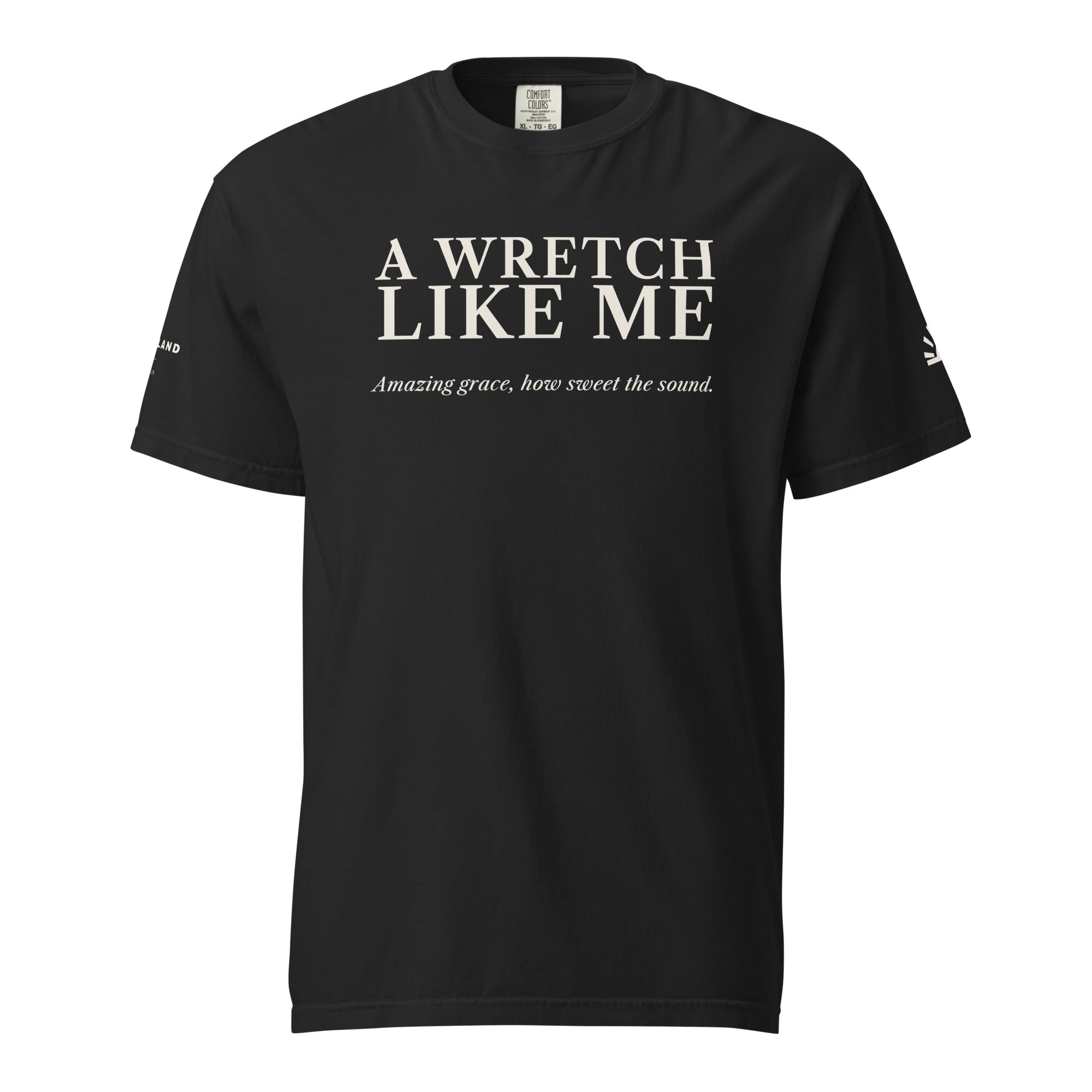 A Wretch Like Me Men's Tee in Black