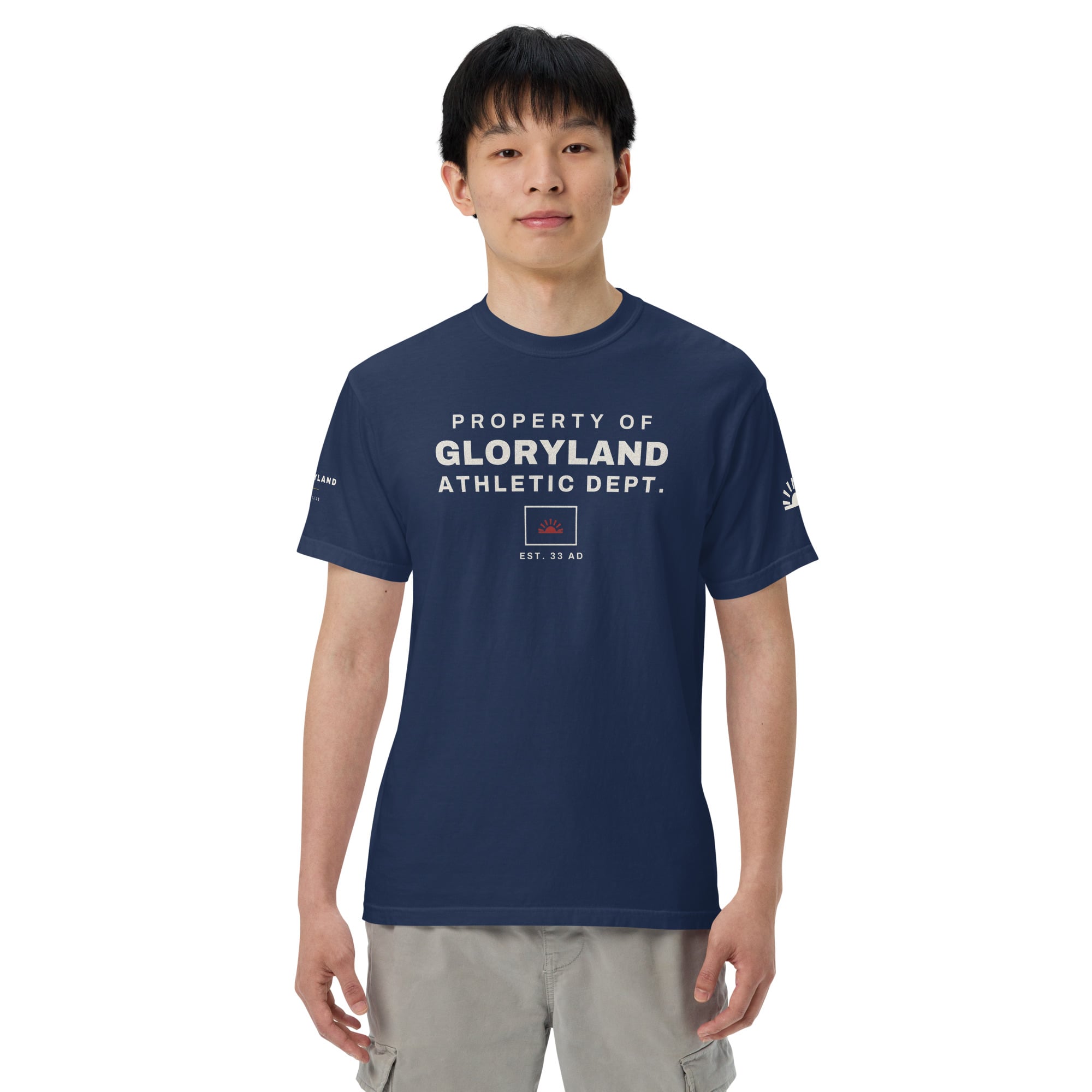 Athletic Dept. Men's Tee in True Navy