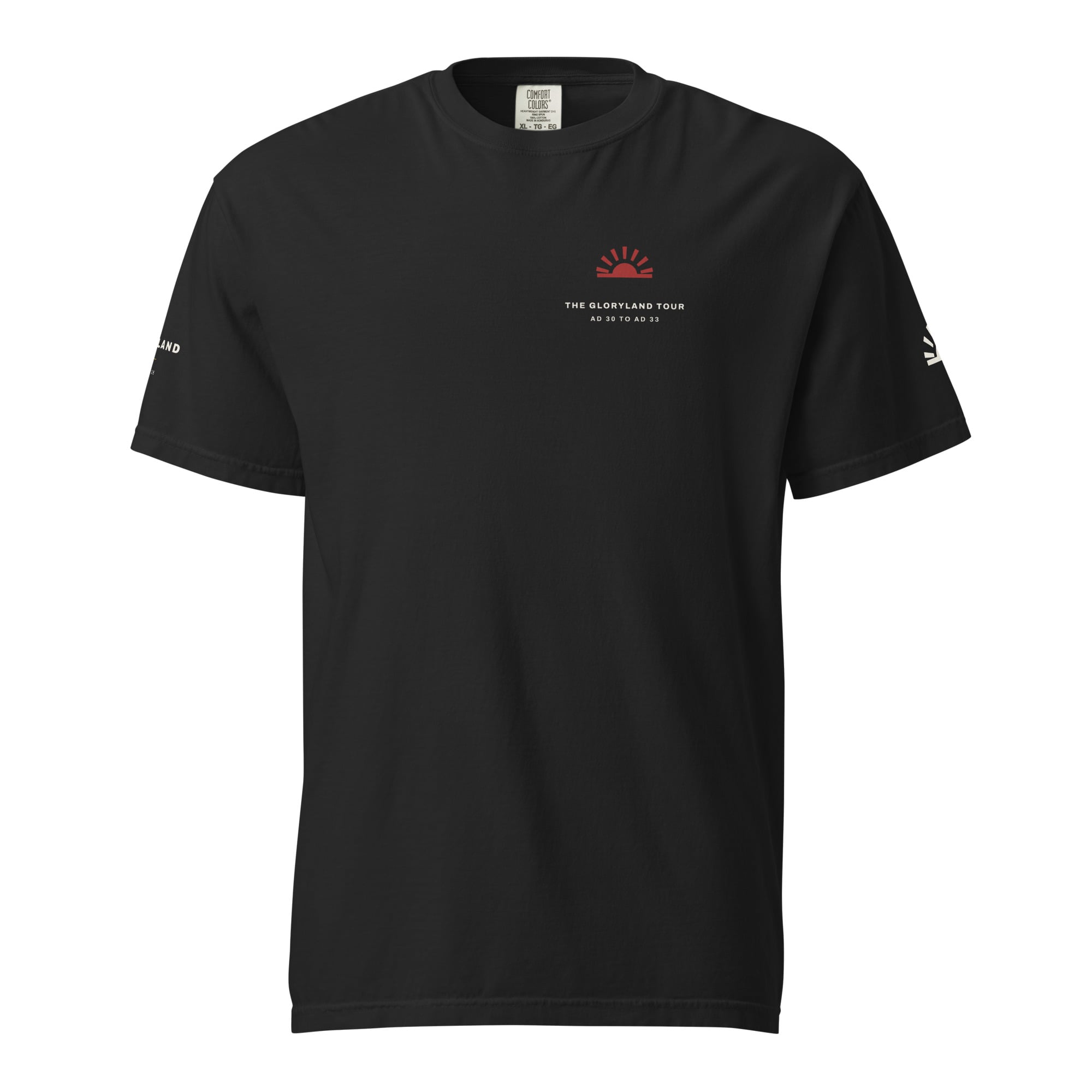 The Gloryland Tour Men's Tee in Black