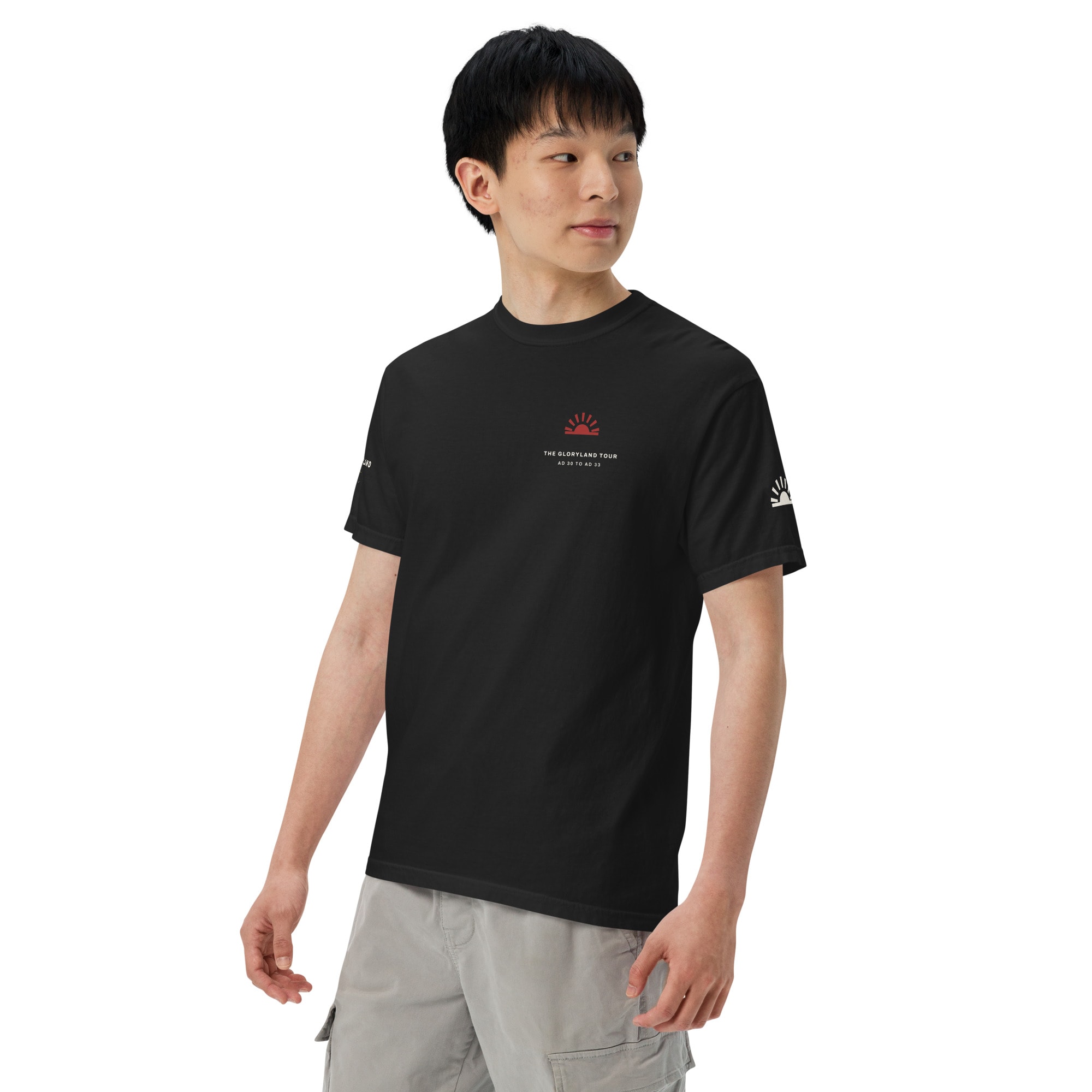 The Gloryland Tour Men's Tee in Black