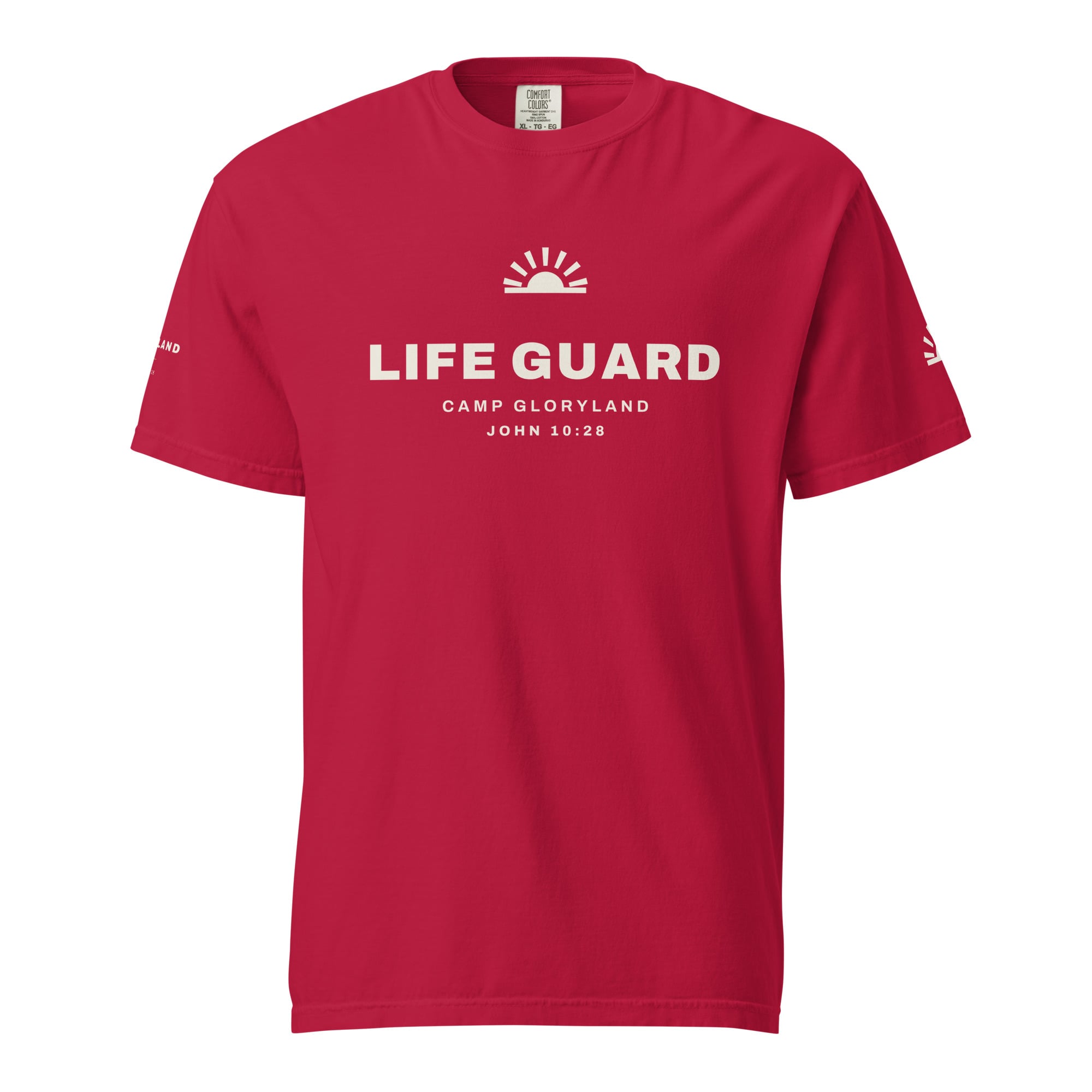 Life Guard Men's Tee in Red